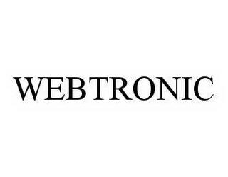 WEBTRONIC trademark