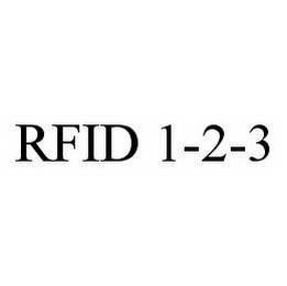 RFID 1-2-3 trademark