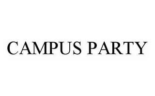 CAMPUS PARTY trademark