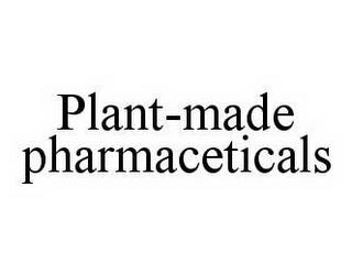 PLANT-MADE PHARMACETICALS trademark