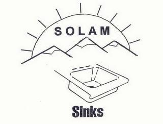 SOLAM SINKS trademark