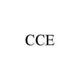 CCE trademark