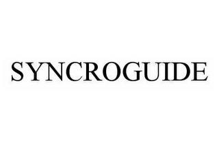 SYNCROGUIDE trademark