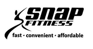 SNAP FITNESS FAST CONVENIENT AFFORDABLE trademark