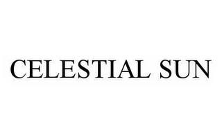 CELESTIAL SUN trademark