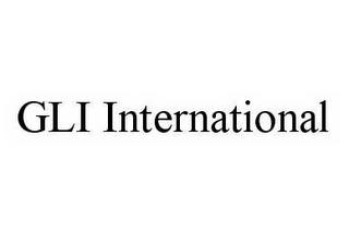 GLI INTERNATIONAL trademark