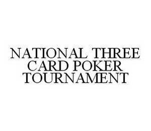 NATIONAL THREE CARD POKER TOURNAMENT trademark