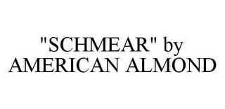 "SCHMEAR" BY AMERICAN ALMOND trademark