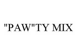 "PAW"TY MIX trademark