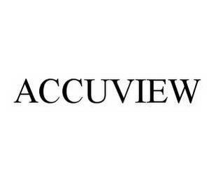 ACCUVIEW trademark