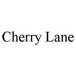 CHERRY LANE trademark