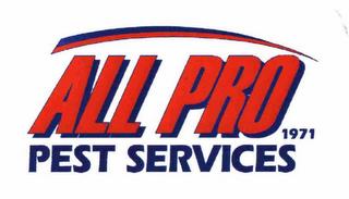 ALL PRO 1971 PEST SERVICES trademark