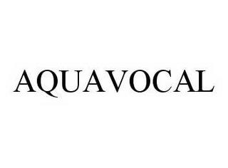 AQUAVOCAL trademark