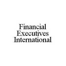 FINANCIAL EXECUTIVES INTERNATIONAL trademark