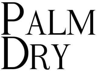 PALM DRY trademark