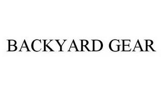 BACKYARD GEAR trademark