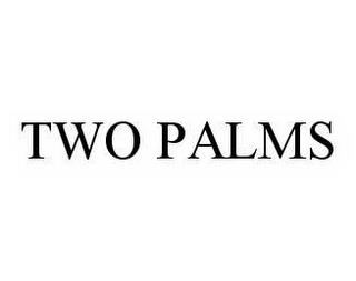 TWO PALMS trademark