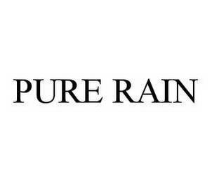 PURE RAIN trademark