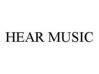 HEAR MUSIC trademark