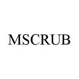 MSCRUB trademark