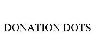 DONATION DOTS trademark