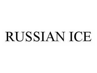 RUSSIAN ICE trademark