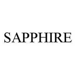 SAPPHIRE trademark