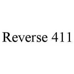 REVERSE 411 trademark