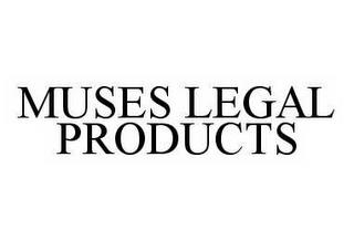 MUSES LEGAL PRODUCTS trademark