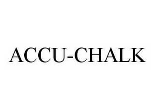 ACCU-CHALK trademark