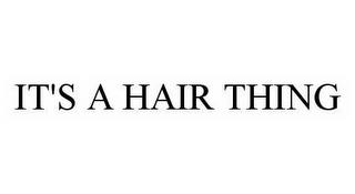 IT'S A HAIR THING trademark