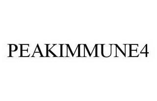 PEAKIMMUNE4 trademark