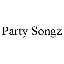 PARTY SONGZ trademark