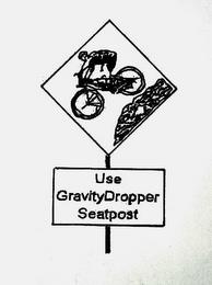 USE GRAVITYDROPPER SEATPOST trademark