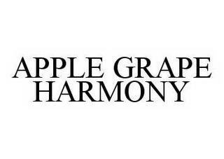 APPLE GRAPE HARMONY trademark