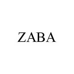 ZABA trademark