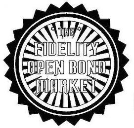 THE FIDELITY OPEN BOND MARKET trademark