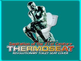 SANITATION OF THE 21ST CENTURY THERMOSEAT REVOLUTIONARY TOILET SEAT COVER trademark