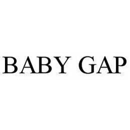 BABY GAP trademark