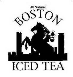 ALL NATURAL BOSTON ICED TEA trademark