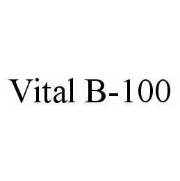 VITAL B-100 trademark