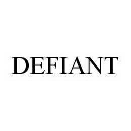 DEFIANT trademark