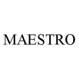 MAESTRO trademark