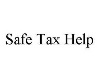 SAFE TAX HELP trademark