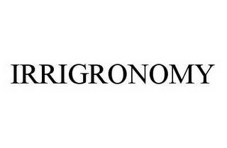 IRRIGRONOMY trademark