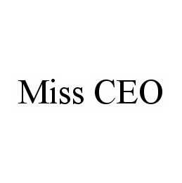 MISS CEO trademark