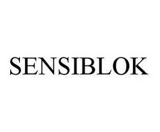 SENSIBLOK trademark