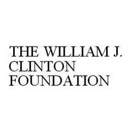 THE WILLIAM J. CLINTON FOUNDATION trademark