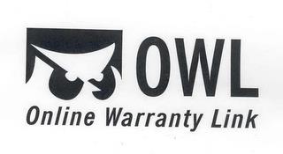 OWL ONLINE WARRANTY LINK trademark