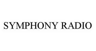 SYMPHONY RADIO trademark